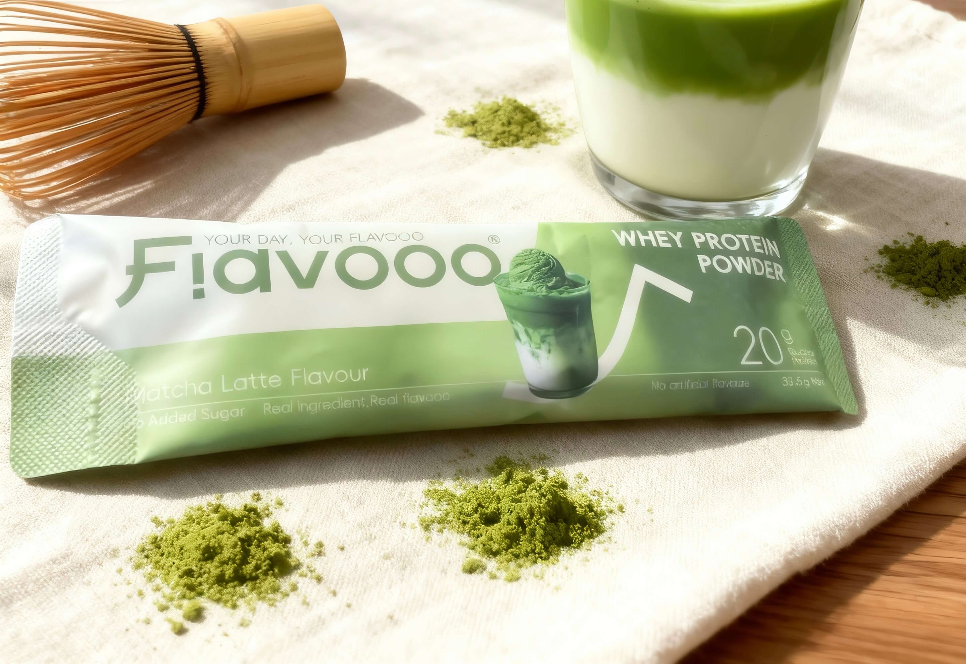 Matcha Latte Protein - Premium matcha flavor protein powder made in New Zealand